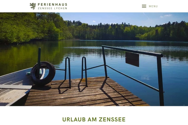Webdesign Forsthaus am Zenssee 1