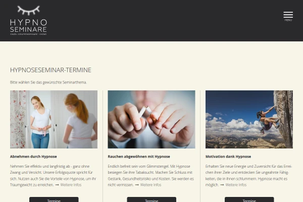 Webdesign Hypnopower 2