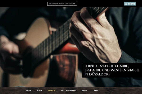 Webdesign Gitarre am Zoo 2