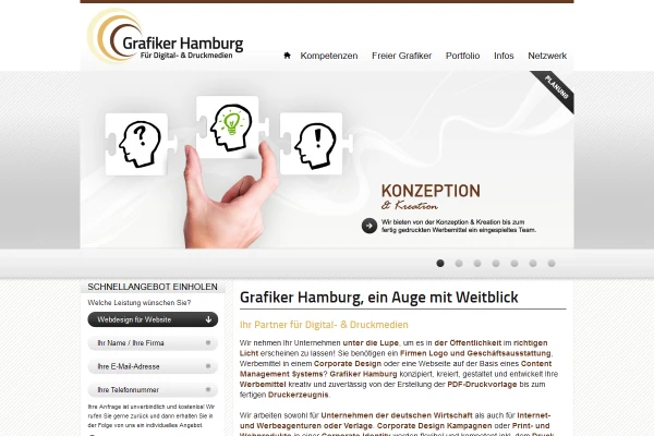 Webdesign Grafiker Hamburg