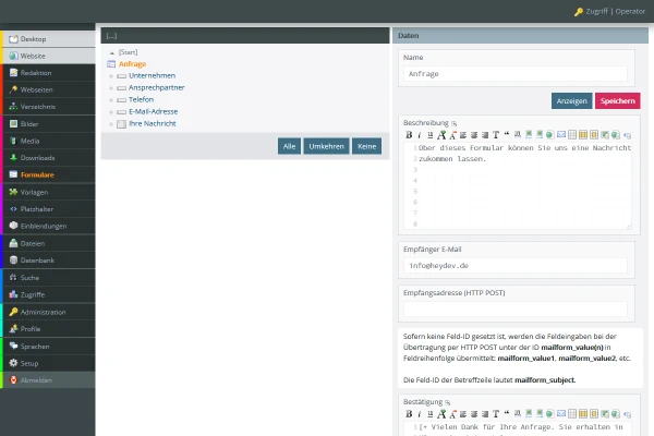 NUOS CMS 8