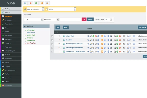 NUOS CMS 5