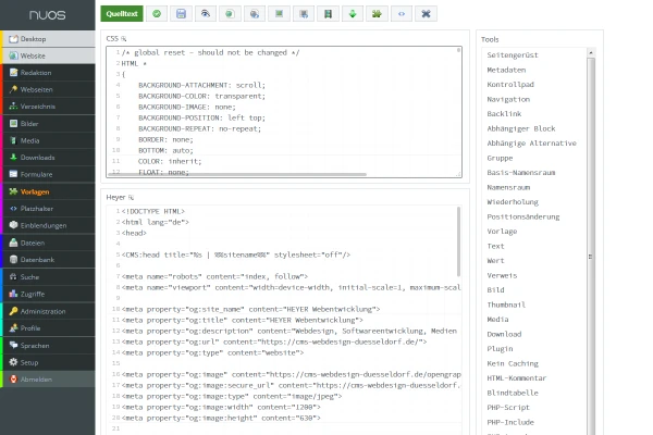 NUOS CMS 3